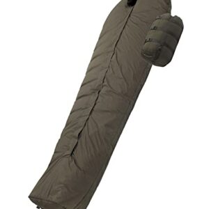 Carinthia Defence 4 200 Large Hochleistungs-Winterschlafsack in olivgrün, geeignet für Temperaturen bis -15°C, mit praktischen Funktionen für Outdoor-Aktivitäten.