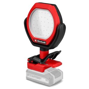 Einhell Akku-Outdoor-Lampe GC-OL 18/1500 Li-Solo mit leistungsstarker LED-Beleuchtung, drehbarem Leuchtkopf und drei Helligkeitsstufen, ideal für Camping und Garten.