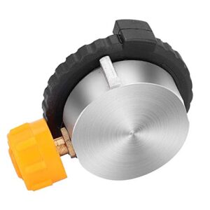 Alomejor Gastank-Adapter für Outdoor-Kochgeräte, geeignet für Camping und Picknicks. Aus hochwertiger Aluminiumlegierung, leicht und kompakt.