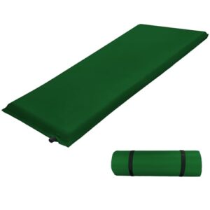 ALPIDEX Isomatte in Grün, 2.5 cm dick, selbstaufblasende Campingmatte für Komfort und Isolierung beim Outdoor Schlafen.