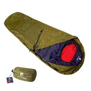 Alpin Loacker Biwak Sack in kompaktem Format, wasserdicht und ultraleicht, ideal für Outdoor-Abenteuer wie Camping und Wandern