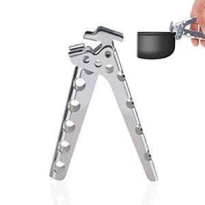 Hochwertige Aluminium Griffzange für Camping und Outdoor, rutschfest und kratzfest, ideal zum Halten heißer Töpfe.