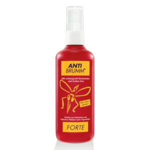 Anti Brumm Forte Pumpspray 150 ml - effektives Insekten-Repellent mit 30 % DEET für Schutz gegen Mücken und Zecken, ideal für Familie und Reisen.