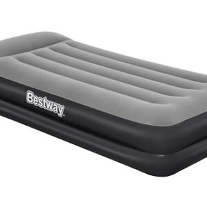 Bestway Einzelmatratze 191x97x46 cm mit integrierter Pumpe, robust und komfortabel für Camping und Gäste.