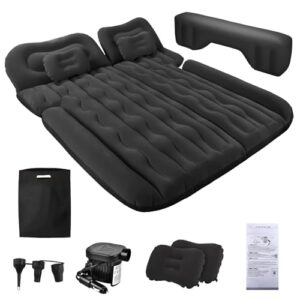 FORMIZON SUV Aufblasbare Matratze 180x140cm für Camping und Reisen, inklusive Kopfstützen und Luftpumpe, zur Nutzung im Auto oder im Freien.