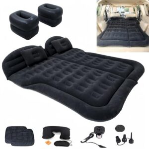 Aufblasbare Auto Matratze für SUV mit Zubehör, ideal für Camping und Reisen