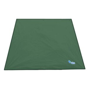 Azarxis wasserdichte Zeltplane in Grün, ideal für Outdoor-Aktivitäten wie Camping und Wandern, mit robustem 210D Oxford-Gewebe für zuverlässigen Schutz vor Witterungseinflüssen.
