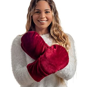 Beheizte Wärmehandschuhe für wohltuende Wärmetherapie bei Arthritis und Kälteempfindlichkeit, ideal für Schmerzlinderung und verbesserte Handbeweglichkeit.