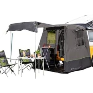 BERGER Tonale Rear Bus Heckzelt für zusätzliches Wohnraum im Wohnmobil, ideal für Camping mit Platz zum Schlafen und Kochen.