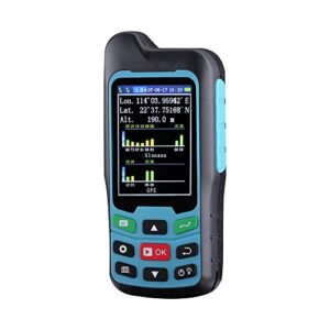 BEVA Handheld GPS GLONASS Beidou mit einem klaren LCD-Display zur präzisen Gelände- und Flächenmessung, ideal für Landvermesser und Naturfreunde.