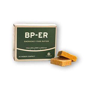 BP ER Elite Emergency Food - 500 Gramm Notfallevorrat für Outdoor, Camping und Krisensituationen, BPA-frei und hermetisch versiegelt.