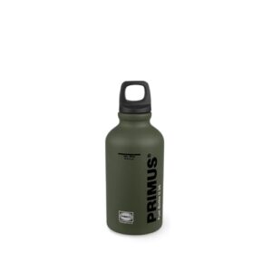 PRIMUS Brennstoffflasche 0,35 L aus extrudiertem Aluminium für Camping und Outdoor-Aktivitäten, geeignet für Benzinkocher und Dieselkocher.