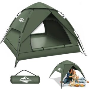 Automatisches, wasserdichtes und winddichtes Kuppelzelt für 2-3 Personen, ideal für Camping und Trekking in drei Jahreszeiten.