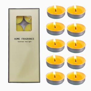 Bolosa Citronella Kerzen Set mit 10 Stück für die Outdoor-Nutzung, ideal für gemütliche Abende auf Balkon, Terrasse oder im Garten.
