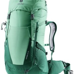 Deuter Futura 24 SL Damen Wanderrucksack in Spearmint-Seagreen für Outdoor-Aktivitäten mit gepolsterten Schultergurt und Hüftgurt, ideal für Wandern und Reisen.