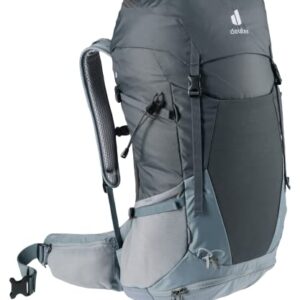 deuter Futura 32 Wanderrucksack in Graphit-Schiefer, ideal für Wander- und Outdoor-Aktivitäten, mit ergonomischem Design und hoher Funktionalität.