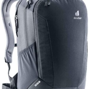 Moderner, schwarzer Giga Laptop Rucksack (28 L) mit ergonomischen Schultergurten, mehreren Fächern und gepolstertem Rücken für optimalen Tragekomfort im Alltag und Büro.