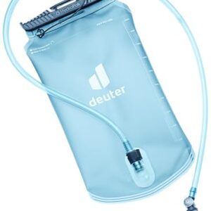 deuter Streamer II 2.0 L Trinkblase in Hydrablue, ideales Trinksystem für Outdoor-Aktivitäten wie Wandern und Radfahren.