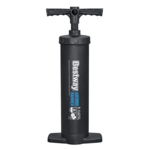 Bestway Air Hammer Doppelhubkolbenpumpe 3.500 ml für schnelles Aufpumpen von Luftmatratzen und Spielzeugen