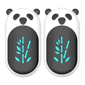 Enituo Handwärmer Wiederaufladbar im Panda-Design, elektrischer Handwärmer 6000 mAh, ideal für Outdoor und kalte Temperaturen