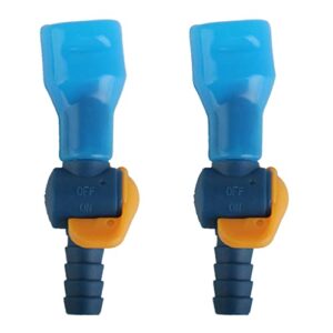 Ersatzmundstück für Beißventil im 2er Pack, ideal für Trinkblasen und Wasserrucksäcke während Outdoor-Aktivitäten wie Wandern, Camping und Radfahren.