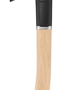 Fiskars Norden Universalaxt N7 aus Karbonstahl mit FSC-zertifiziertem Holzgriff, ideale für Holzarbeiten und Outdoor-Aktivitäten.
