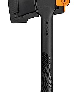 Fiskars Universalaxt Solid mit Antihaftbeschichtung und Klingen-Transportschutz - Hochwertige Axt für Holzarbeiten, 39 cm Länge, 652 g Gewicht