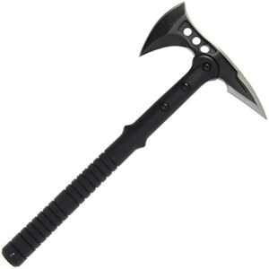 G8DS Tactical Tomahawk Set mit hochwertiger Axt, Messerschärfer und Coduraholster für Outdoor-Aktivitäten und Abenteuer.