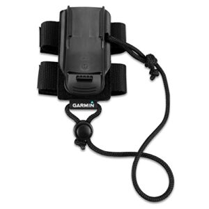 Garmin Rucksackbefestigung für GPS-Geräte, ideal für Outdoor-Aktivitäten wie Wandern und Radfahren, mit stabiler Halterung und verstellbaren Riemen.
