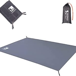 Vielseitige und wasserdichte Zeltplane für Outdoor-Aktivitäten, ideal für Camping, Picknick und Strand, mit verstärkten Ösen zur sicheren Befestigung.