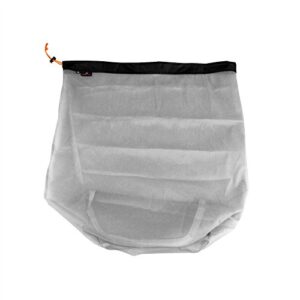 VGEBY Netzbeutel aus hochwertigem Nylon mit Kordel-Verschluss, wasserabweisend und ideal für unterwegs, transparentes Design zur einfachen Inhaltserkennung.