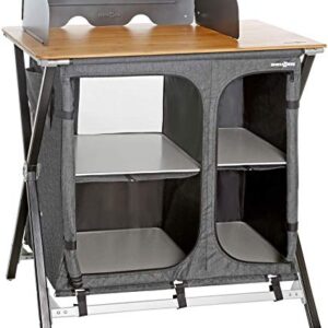 BRUNNER Küchenschrank Mercury Cross Cooker HWT SQ in grauer Farbgebung mit kompakter Bauweise und vielseitigem Stauraum, ideal für die Küche.