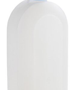 Vielseitige Kunststoffflasche mit 2 Litern Fassungsvermögen, dichtem Schraubdeckel und lebensmittelbeständigem Material, ideal für Haushalt und unterwegs, in Naturfarbe, Made in Germany.