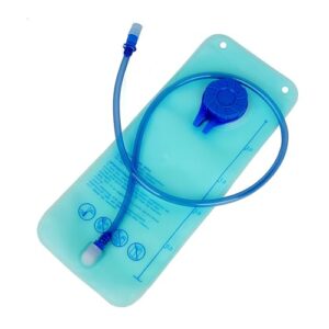 Landrain 2L Hydration Blase - Auslaufsicherer und BPA-freier Trinkbeutel mit Schlauch, ideal für Outdoor-Aktivitäten wie Wandern, Radfahren und Laufen.