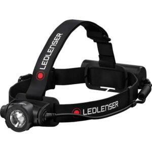 Ledlenser H7R Core Stirnlampe mit 1000 Lumen, aufladbarem Lithium Akku und IP67 Wasserdichtigkeit, ideal für Camping und Outdoor-Aktivitäten.