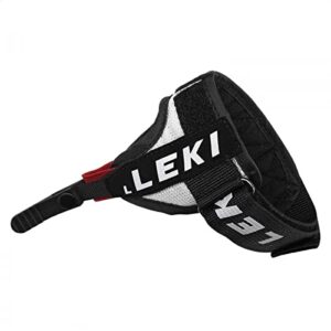 LEKI Ersatzschlaufe Trigger 1 in Silber für Nordic Walking und Outdoor-Aktivitäten mit stufenloser Verstellbarkeit und Klettverschluss.