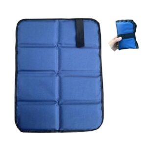 Robustes und langlebiges LUHIUMOYA Sitzkissen für Outdoor-Aktivitäten in Blau, faltbar und wasserfest, ideal für Wandern, Camping und Picknick.