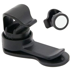 Magnetic Tube Clip zur sicheren Befestigung von Trinkschläuchen für Outdoor-Aktivitäten wie Wandern und Radfahren.