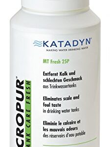 Verpackung des MICROPUR Tankline MT Fresh 25P Pulvers für die Wasserentkeimung, zeigt die Dose mit Zitronensäure zur Behandlung von Trinkwasser.