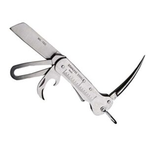 Mil-Tec Unisex Seglermesser mit breiter Klinge und funktionalen Werkzeugen für Outdoor-Aktivitäten, matt-finish