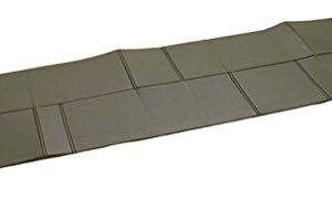 Faltbare Mil-Tec BW ISO-Matte in Olivgrün mit den Abmessungen 190x60 cm, ideal für Camping und Outdoor-Aktivitäten