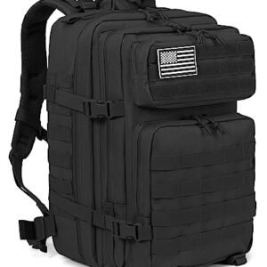 QT&QY 45L Militärischer Taktischer Rucksack aus robustem 900D Polyester mit MOLLE-System, ideal für Outdoor-Aktivitäten und Abenteuer.