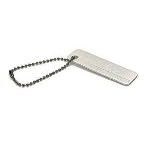 Rawisu Mini Diamant Schleifstein als praktisches Schärfwerkzeug für Messer und Angelhaken, ideal für Camping und Outdoor-Aktivitäten.