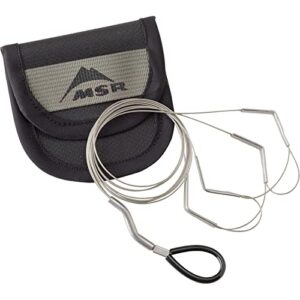 Msr Reaktor-Herd-System-Aufhängeset für Outdoor-Kochen mit robusten Kabeln und kompakter Tasche für Camping und Trekking.