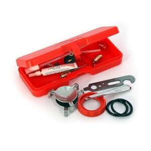 MSR XGK EX Expedition Service Kit mit Werkzeugen in rotem Kunststoffkoffer für Wartung und Reparatur von XGK Kochern während Outdoor-Abenteuern