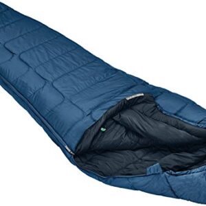 Atmungsaktiver Mumienschlafsack 220 cm Sioux 800 in baltic sea, ideal für Camping und Outdoor-Aktivitäten, bietet Wärme und Komfort in kühleren Temperaturen.