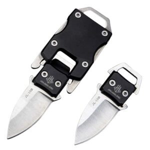 NedFoss Mini Klappmesser mit 4 cm Klingenlänge, ideal für den Alltag, als Schlüsselanhänger oder für Outdoor-Aktivitäten.