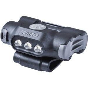 NEXTROCH UL10 - Universale LED-Cliplampe für Outdoor-Aktivitäten, robust und kompakt, bietet 65 Lumen Helligkeit und verschiedene Beleuchtungsmodi.