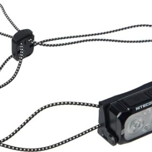 Nitecore Stirnlampe NU25UL, leichte und USB-C-aufladbare LED Kopflampe mit 400 Lumen und 130 m Leuchtweite, ideal für Camping und Outdoor-Aktivitäten.