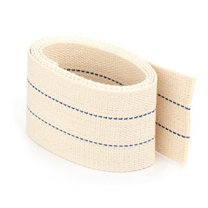 Hochwertiger flacher Lampendocht aus 100% natürlicher Baumwolle mit einer Breite von 66mm und einer Länge von 1 Meter, ideal für Ölbrenner und Öllampen.